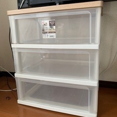 ウッドトップチェスト