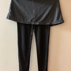 スカート付きレギンス　Mサイズの画像
