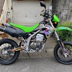 京都市より　走行少なめ　美車　カワサキ　D-トラッカー250 貴...