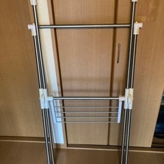洗濯物干し　室内用の画像