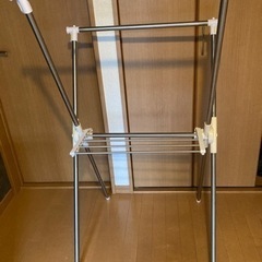 洗濯物干し　室内用の画像