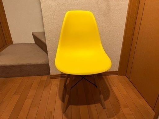 【お譲り先決まりました】【美品】イームズ  シェルチェア（リプロダクト）（イエロー）