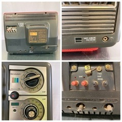 DGP66 SHARP シャープ ブラウン管テレビ Longrun 14C-482R 希少 IC トランジスタ式 カラーテレビジョン受信機 ジャンク の画像