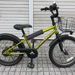 【子ども用自転車】18インチ　マウンテンバイク　変速なし　良品で...