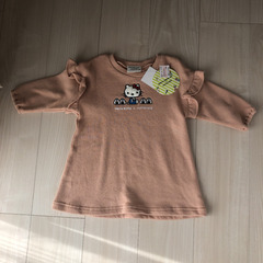 【新品未使用タグ付き】キティ×ミモランド　ワンピース90サイズ