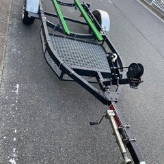 ジェットスキー用　バス釣り用　ロフトトレーラー