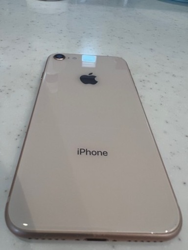 iPhone8 ゴールド　64GB 