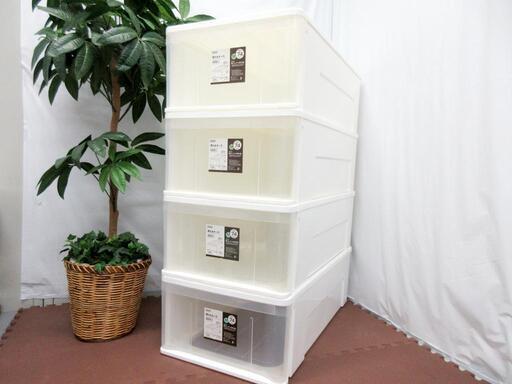 新生活応援！セール開催中です！☆ニトリ☆押入れケース4個セット②☆