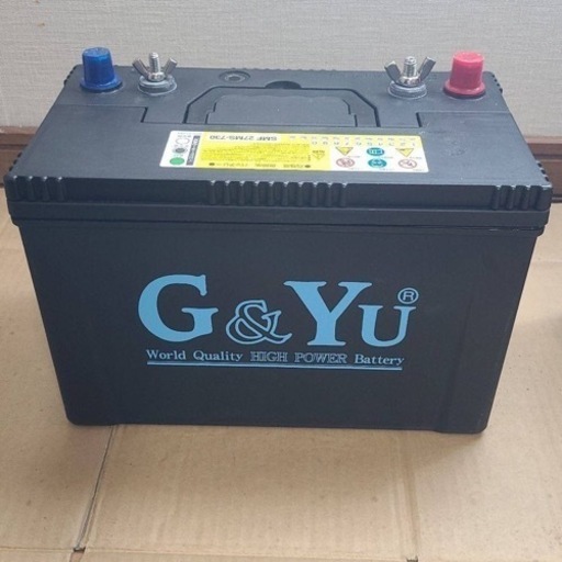 G&Yu SMF 27MS-730 ディープサイクルバッテリー