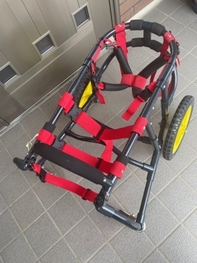 大型犬用車椅子　歩行器　車いす　四輪