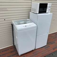 □極美品□2020年製 ニトリ 冷蔵庫 洗濯機 レンジ 3点セット