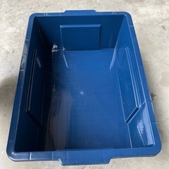 コンテナボックス　　アイリスオーヤマ　BUCKLEBOX SK-430E ブルーの画像