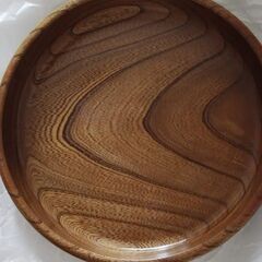 木製盆－長期保存/美品の画像