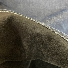 裏起毛デニムワイドパンツの画像