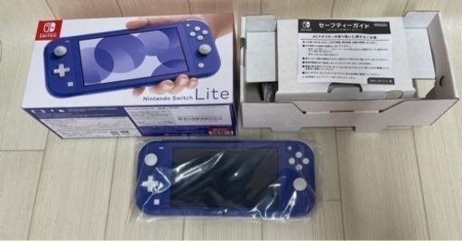 【購入日.2022.03.21】Nintendo Switch lite ブルー 本体・箱  2021年製　スイッチライト　HDH-001