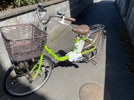電動アシスト自転車パナソニックビビDX大容量16Ahバッテリー
