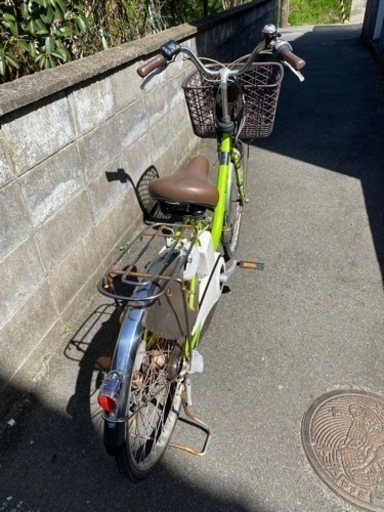 電動アシスト自転車パナソニックビビDX大容量16Ahバッテリー