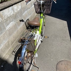 電動アシスト自転車パナソニックビビDX大容量16Ahバッテリーの画像