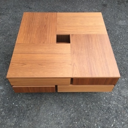 ★NiPPONAIRE ニッポネア★センターテーブル アトリ 80㎝幅 オーク 216026 コーヒーテーブル ローテーブル 中古美品