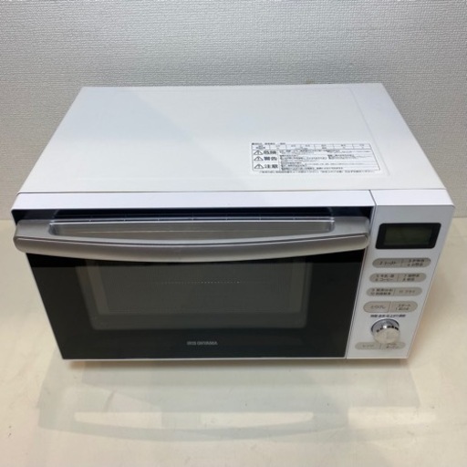 受け渡し予定あり 2019年製 アイリスオーヤマ オーブンレンジ MO-F1805-W