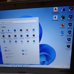 ☆panasonicノートPC core i5 Windows11 AutoCAD office Adobe CC 2020 メモリ8G 無線LAN 新品SSD 内蔵カメラ
