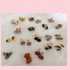 カフリンクス カフスボタン 19点の画像