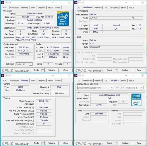 DELL PC OptiPlex 7020 SFF Core i5 RAM:16GB HDD:1TB