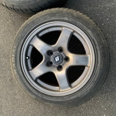 R32 GT-R 純正ホイール タイヤ付き(溝あり)
