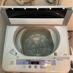 【決まりました】洗濯機　パナソニック　4.5kg　NA-F45B3の画像