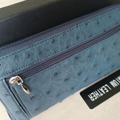【未使用】長財布 オーストリッチ