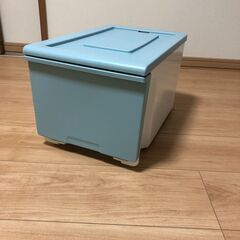 ニトリの収納ケース、Nフラッテ（ハーフサイズ）、幅25.5×奥行...
