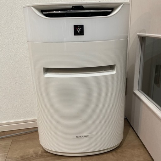シャープ SHARP KI-DX50-W [高濃度プラズマクラスター25000搭載 加湿空気清浄機