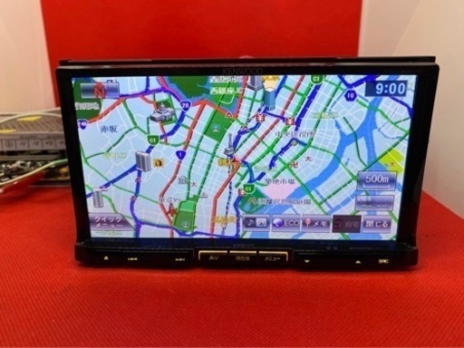 KENWOOD 彩速　MDV-626DT フルセグTV 地図更新済み　フルセット　う-8