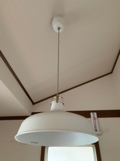 ペンダントランプ　IKEA ホワイト