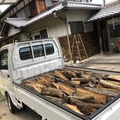 薪ストーブ用の薪、原木、丸太、譲ってください。
