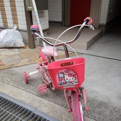 キティ自転車（今週まで）