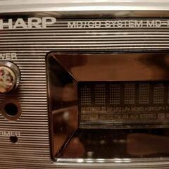 【ジャンク】【あげます】SHARP MDプレーヤーの画像