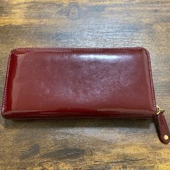 COACH 長財布 ワインレッドの画像