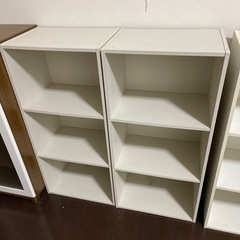 3段カラーボックス　あげます