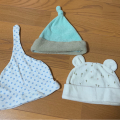 ベビー帽子セットの画像