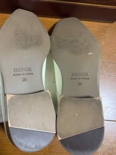 【早い者勝ち!】BENIR26cm ウェディングシューズ