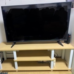 美品  40インチ テレビ（テレビ台付）