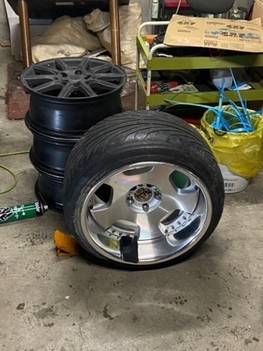 値下げしました　18インチ　深リム　12j ディッシュ