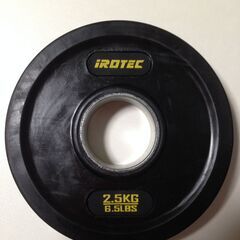 IROTEC (アイロテック) オリンピックプレート 2.5kg