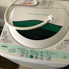 引渡し者決定　TOSHIBA 洗濯機　美品ですの画像
