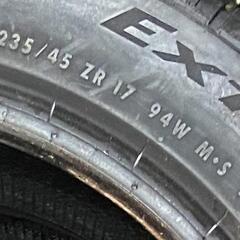 🌞235/45R17⭐86、ランサーエボリューション、WRX STI、インプレッサSTI等に！バリ山！美品！CONTINENTAL製サマータイヤ入荷しました🌞の画像