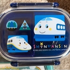 ※取引中 保育園児用 トーマス,新幹線 弁当箱,はし,スプーン,フォークの画像