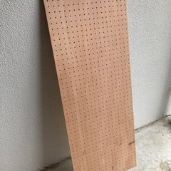有孔ボード　無塗装　1195×453×5mmの画像