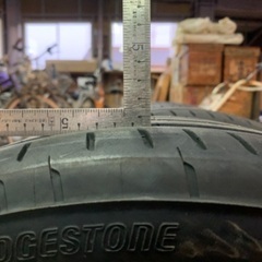 日産 ノートニスモS E12改 純正タイヤホイールセットの画像