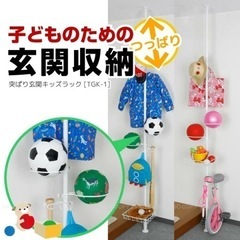 突っ張り式収納